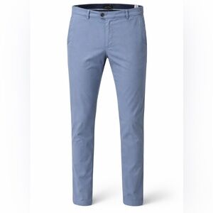 Dan John Men’s Slim Fit Stretch Chinos Blue IT 52 / US 36 Cotton Elastane
